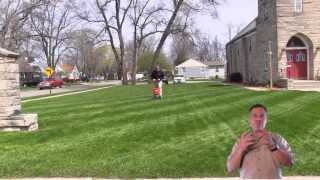 How To Fertilize The Lawn  Apply Lawn Fertilizer [upl. by Llorrad]