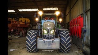 Fendt 720Schuitemaker Rapide 660Ramassage dherbe 2018Dji [upl. by Elpmid409]