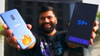 Samsung Galaxy S9 Plus Unboxing and First Look 🔥🔥🔥 [upl. by Engdahl]