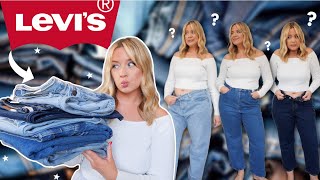 i tried on LEVIs new plus size jeans so you dont have to im lowkey shook [upl. by Minna]