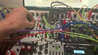 Intellijel Atlantis Funky Bass  MFB Tanzbar percussion [upl. by Assereht]