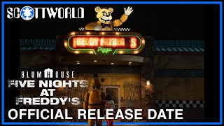 Blumhouses Five Nights at Freddys  Official Release Date [upl. by Head383]