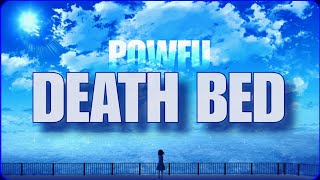 Coffee for your head Lyrics  Death Bed  Powfu [upl. by Rorie]