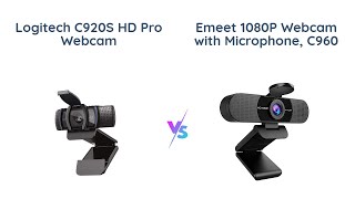 🔥 Webcam Comparison Logitech C920S HD Pro vs 1080P C960 Web Camera [upl. by Aihtak]