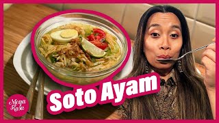 Ho preparato Soto Ayam la zuppa più famosa dellIndonesia [upl. by Mariquilla157]