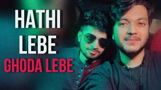 HATHI LEBE GHODA LEBE  Reply Version  Male Version  Priya Mallick  Deepak Thakur [upl. by Fallon]