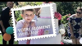 Vidéo sur timbre  WebStamp spot du mariage I Story [upl. by Yanffit]