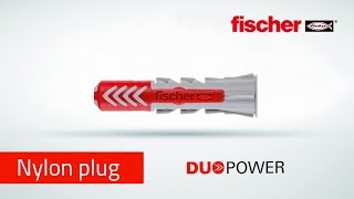 Nylon plug fischer DUOPOWER de krachtige alleskunner [upl. by Miarfe]