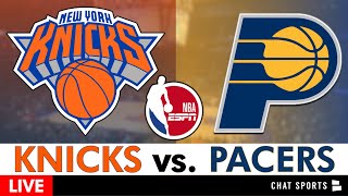 Knicks vs Pacers Live Streaming Scoreboard PlayByPlay Highlights amp Stats  NBA Playoffs Game 3 [upl. by Leiso]