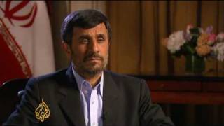 Mahmoud Ahmadinejad on IranUS relations [upl. by Belda]