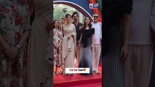 12th Fail Cast Medha ShankrVidhu Vinod Chopra amp Anshumaan Pushkar arrive at IFFI24 Goa  shorts [upl. by Ahsiekyt244]