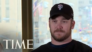 Chris Kyle American Sniper  10 Questions  TIME [upl. by Drahsir]