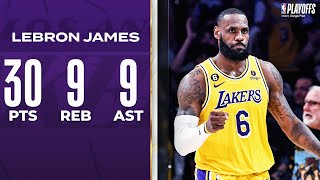 LeBron James Makes History amp Leads Lakers To The NBAConferenceFinals  May 12 2023 [upl. by Keyes]