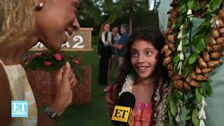 Why Dwayne Johnson Got Emotional at Moana 2s Hawaii Premiere Exclusive [upl. by Yadnus]