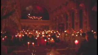 Pt 3 Greek Easter Pascha 09 Saint Sophia Los Angeles Midnight [upl. by Kalina]