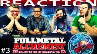 Fullmetal Alchemist Brotherhood Episode 3 REACTION quotCity of Heresyquot [upl. by Anderson]