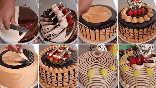 Las 10 decoraciones de pasteles mas satisfactorias  Videos de tortas de chocolate [upl. by Aniad]