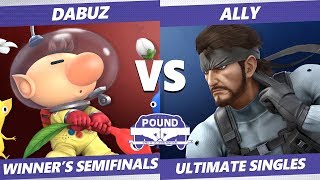 Pound 2019 SSBU  Liquid Dabuz Olimar VS Ally Snake Smash Ultimate Winners Semifinals [upl. by Ebehp]