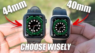 Apple Watch SE 2 40MM vs 44MM Review and Comparison [upl. by Udella]