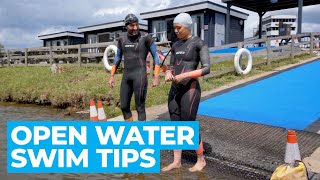 Open Water Swim Tips For Beginners  Triathlon Training [upl. by Malissa621]