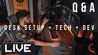 Talking about The Desk Setup tech dev amp hangout [upl. by Vite857]