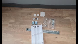 IKEA rail de suspension LATTHET [upl. by Abott]