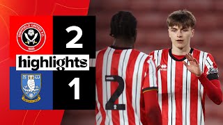 Sheffield United U21s 21 Sheffield Wednesday U21s  Professional Development League highlights [upl. by Komsa368]