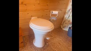 Upgrade Your RV or Cabin With The DOMETIC STANDARD TOILET [upl. by Grete]