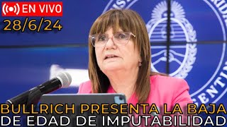 🔴EN VIVO PATRICIA BULLRICH Y CUNEO LIBARONA EN CONFERENCIA DE PRENSA  28624  discord redes [upl. by Millda]