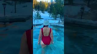 Idaho Hot Springs Idaho visitidaho shorts [upl. by Nonek]