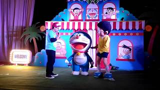 Meet amp Greet Doraemon bersama Nobita di Jateng Fair 2018 [upl. by Aiela]