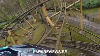 Alle achtbanen Duinrell Onride  ParkReviews [upl. by Michele904]