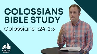 Colossians Bible Study Colossians 12423 [upl. by Zarihs]