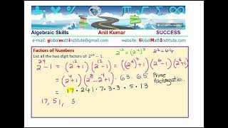 How to Find Two digit Factors of Large Number IIT JEE  224  1 Factors [upl. by Abramson]