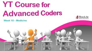 Medical Coding Guidelines for Advanced Coders  Week 10 CPT Medicine [upl. by Anitnuahs]