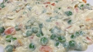 How To Make Salad Olovieh Russian Salad سالاد الویه [upl. by Amarillas393]