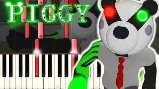 Piggy ROBLOX Badgy and Bad Ending Music [upl. by Oicnecserc620]