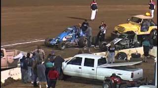 102310 USACCRA Sprint Cars from Perris CA [upl. by Ruthann]