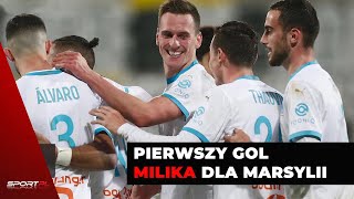 MILIK zdobył pierwszego gola dla Marsylii [upl. by Friedlander878]