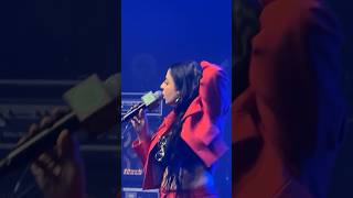 Jasmine Sandlas live performance  at all about music event  audience appreciate her liveshows [upl. by Getraer108]