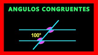 ✅👉 Angulos Congruentes entre Rectas Paralelas [upl. by Willetta]