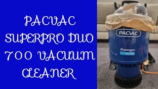 Pacvac Superpro Duo 700 Vacuum Cleaner [upl. by Tuck]