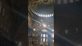 Hagia Sophia Istanbul 🇹🇷 Inside Byzantine church mosque and museum [upl. by Noerb]