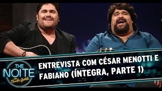 The Noite com César Menotti amp Fabiano e David Rios Parte 1 [upl. by Kent]