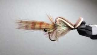 LongRodFlys Shrimp Gurgler Fly Fishing Saltwater Fly [upl. by Garfinkel]