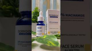 Dermdoc 10 niacinamide face serum dermatologically tested full details mentioned in video skincare [upl. by Colleen736]