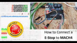 Quicktip Pokeys57CNC  Notaus einrichten [upl. by Shalne]