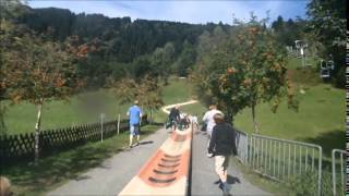 الزحليقة الصيفية في سالفالدين النمسا Sommerrodelbahn Saalfelden Austria [upl. by Gertie]