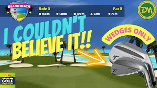 GARMIN R10 How Many Under Par TAKOMO  WEDGES ONLY SIM GOLF [upl. by Rabkin442]