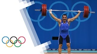 Pyrros Dimas relives his Olympic Weightlifting career [upl. by Saville]